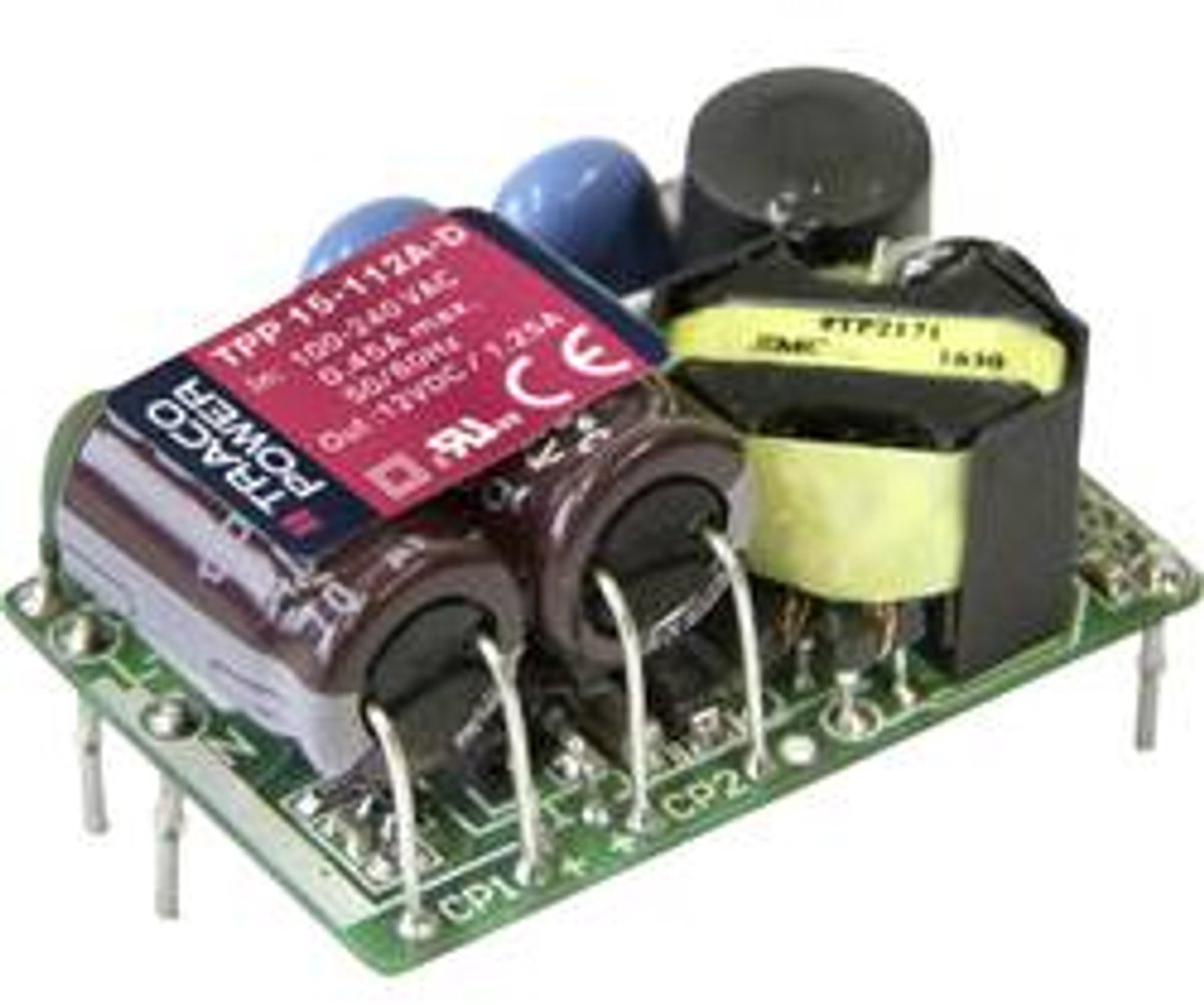 TracoPower TPP 15-112A-D Bloc dalimentation à découpage 12 V/DC 1250 mA 15 W