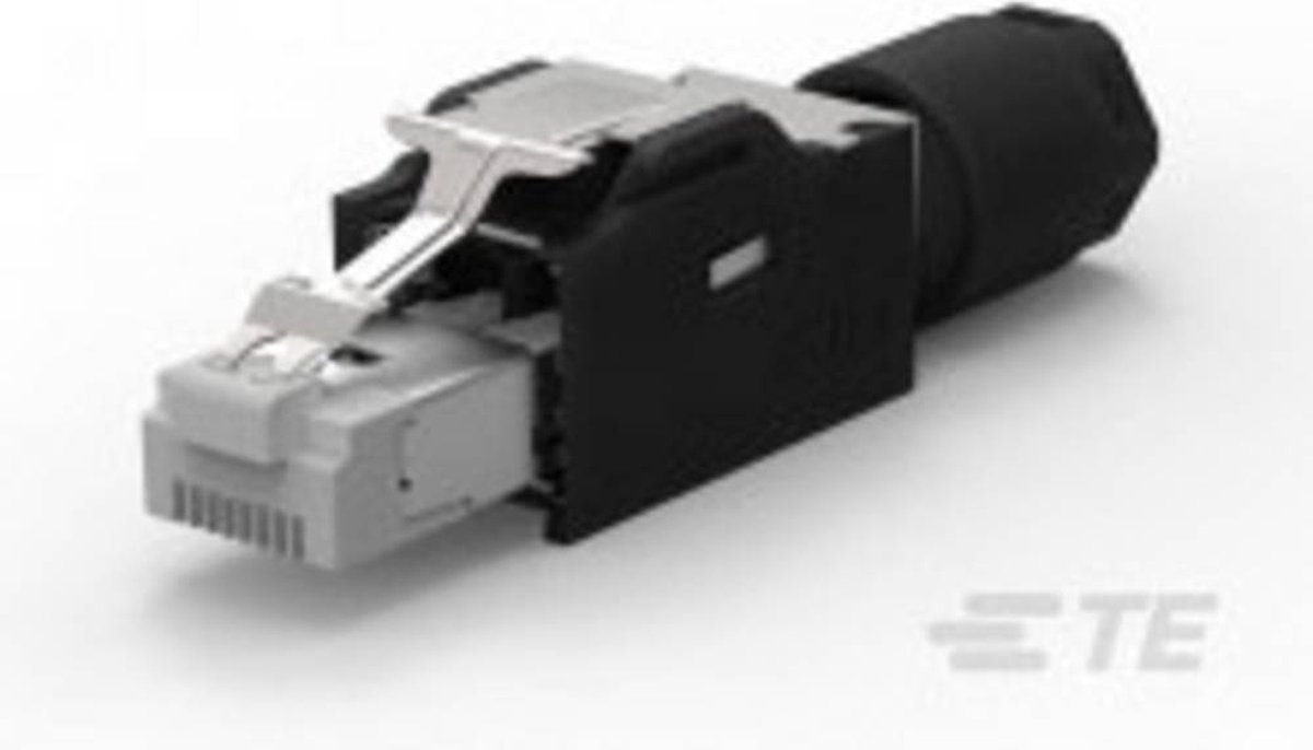 Connectique RJ45 TE Connectivity 2120892-1 RJ45 mâle, droit noir 1 pc(s)