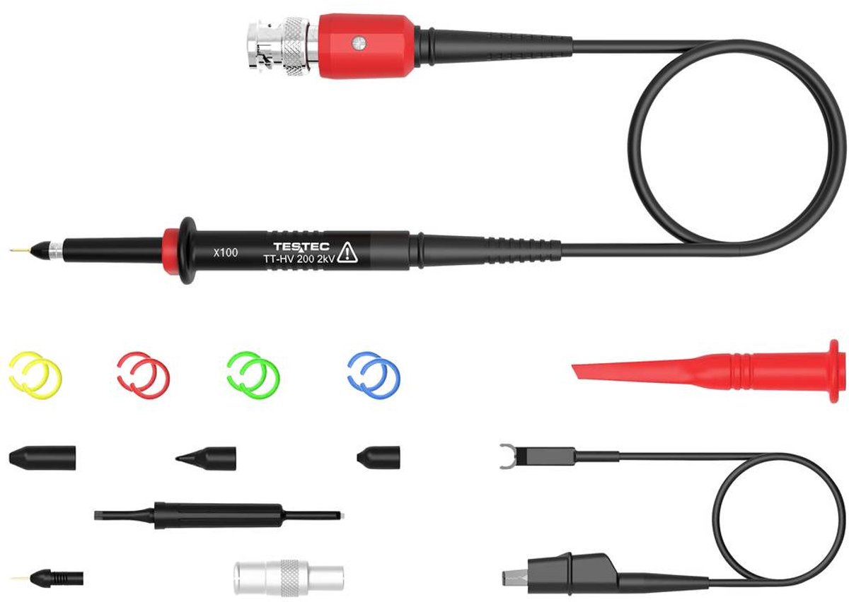 Testec TT-HV 200 Pointe de touche 300 MHz 100:1 2000 V