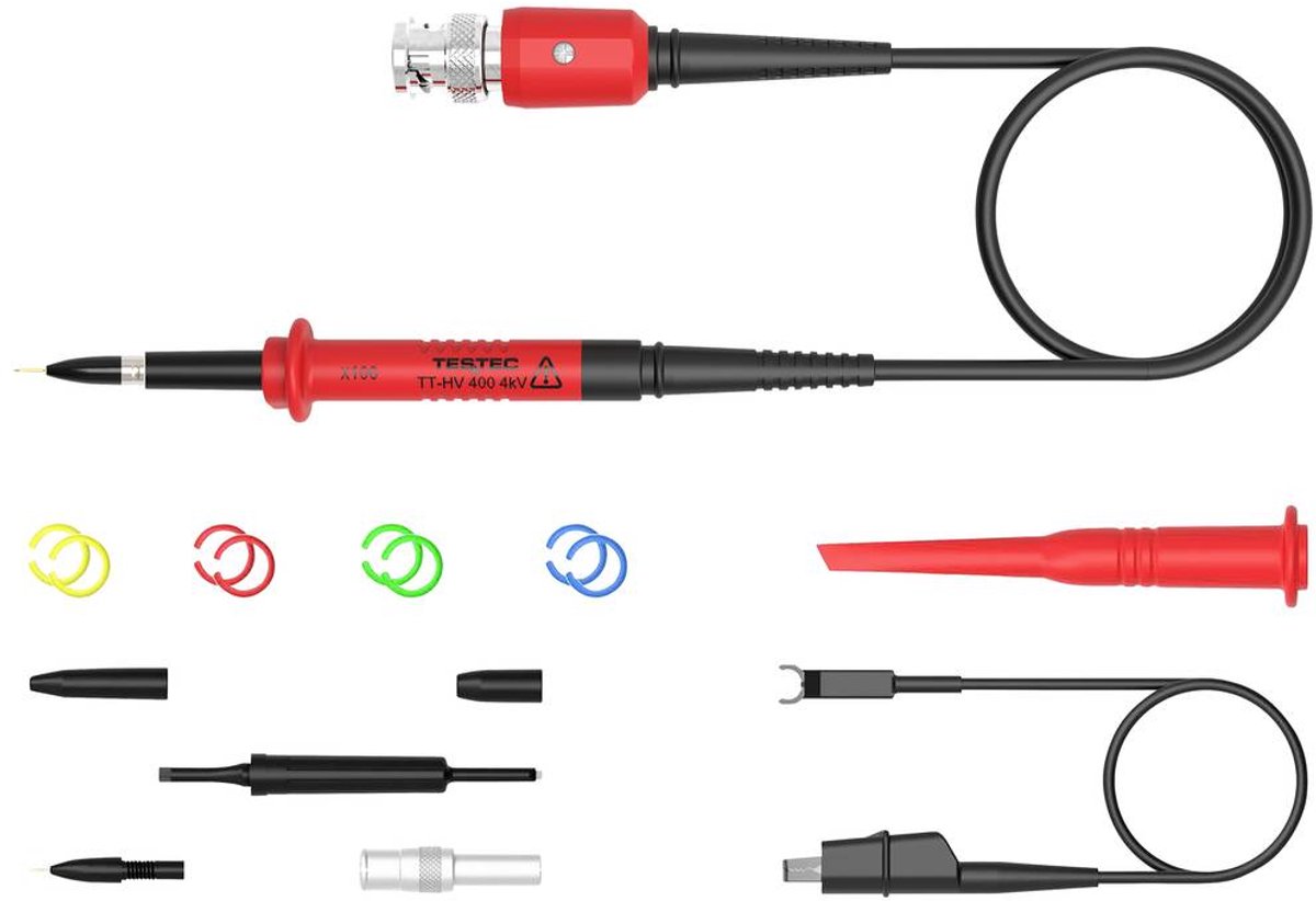 Testec TT-HV 400 Pointe de touche 300 MHz 100:1 4000 V