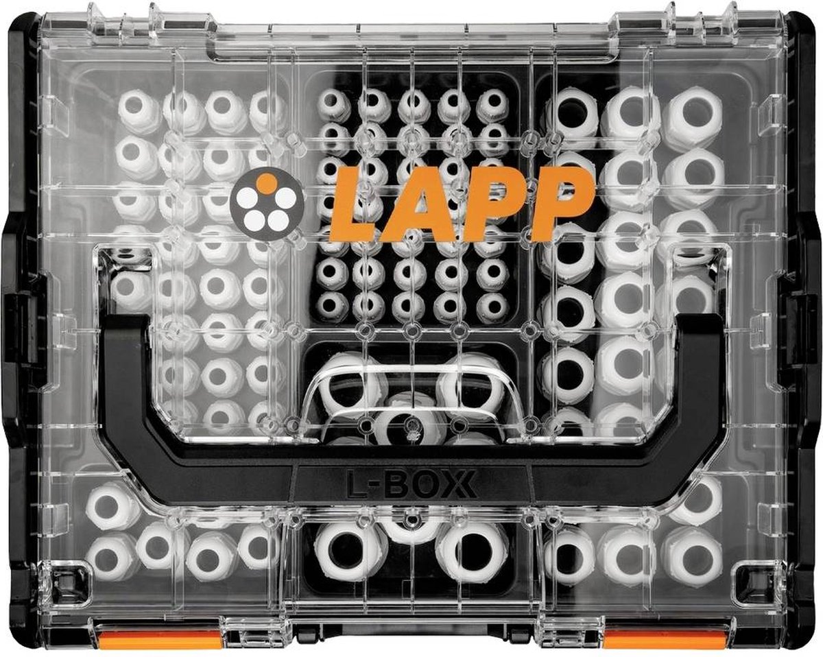 LAPP 53110054 Assortiment de presse-étoupes couvercle transparent plastique ABS gris clair 1 set