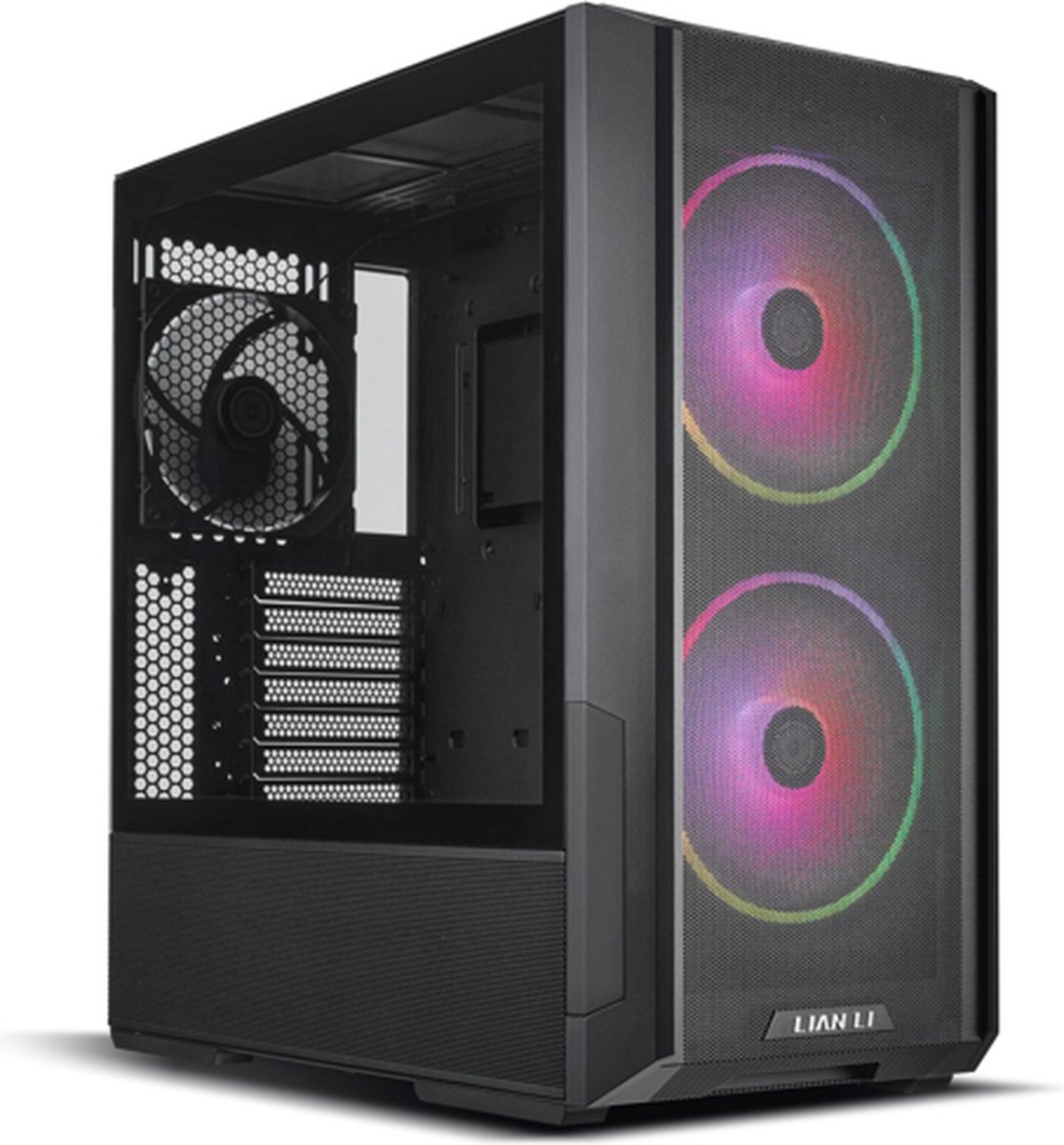 Tour midi Lian Li LANCOOL 216RX Boîtier, Boîtier gaming noir