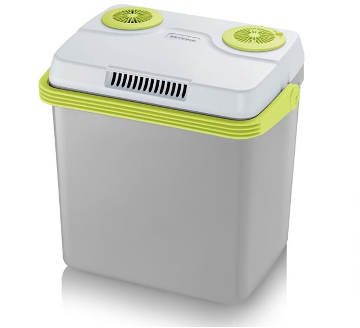 Severin 2925 Glacière CEE: E (A - G) thermoélectrique 5 V, 12 V, 230 V gris, vert, blanc 25 l