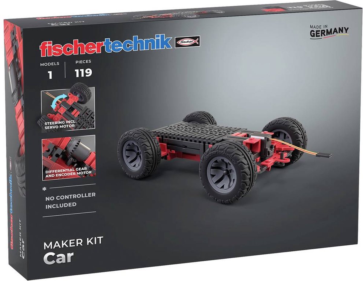 fischertechnik 571900 Maker Kit Car robotique Kit à assembler à partir de 14 ans