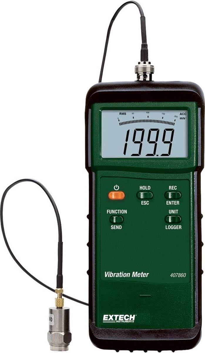 Extech Extech 407860 Vibromètre haute performance ±5 %