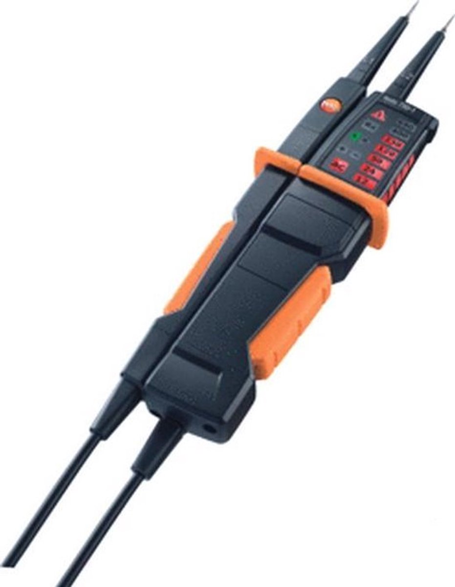 Testeur de tension à 2 pôles testo 750-1 CAT IV 600 V, CAT III 1000 V LED, LCD