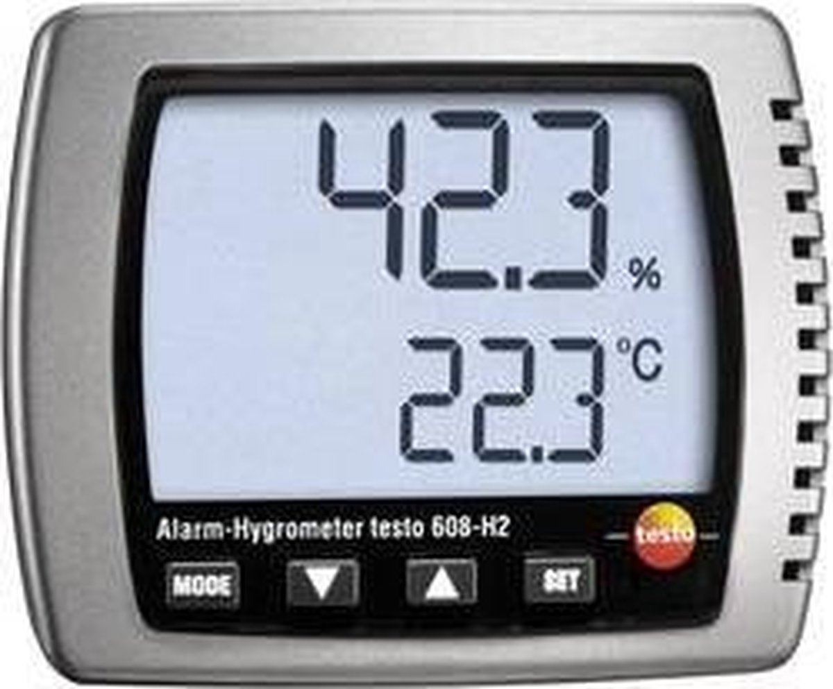testo 608-H2 Hygromètre 2 % HR 98 % HR Affichage anti-moisissure/point de rosée