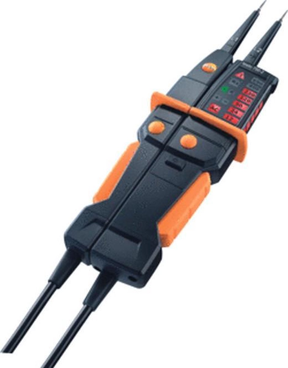 Testeur de tension à 2 pôles testo 750-2 CAT IV 600 V, CAT III 1000 V LED, LCD