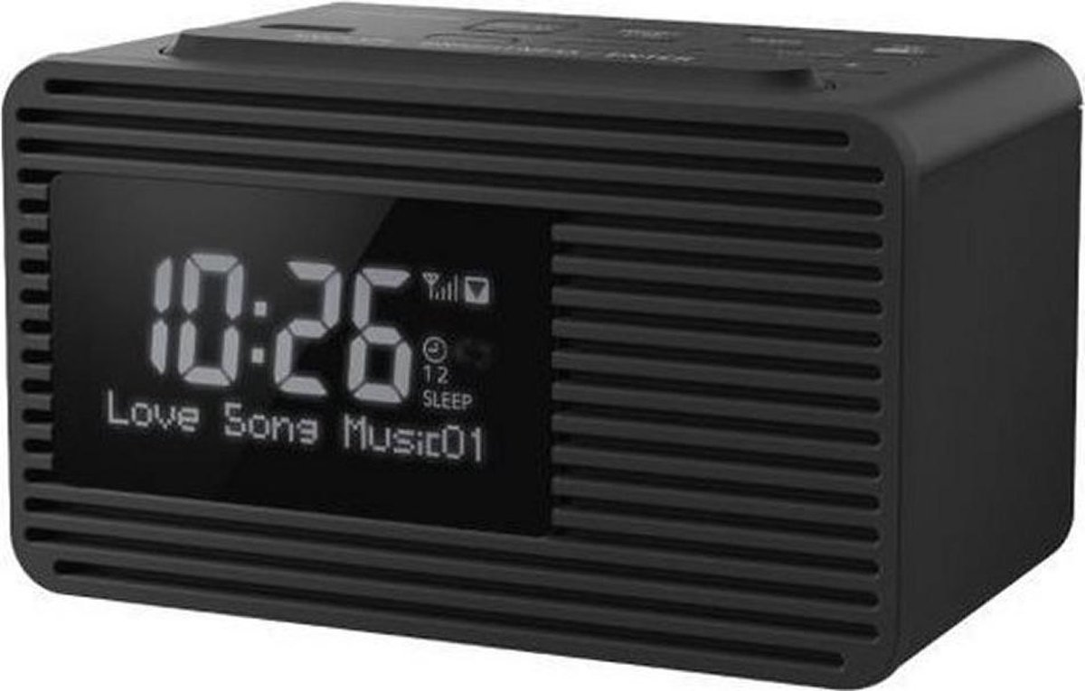 Panasonic RC-D8EG-K Radio-réveil DAB+, FM USB noir