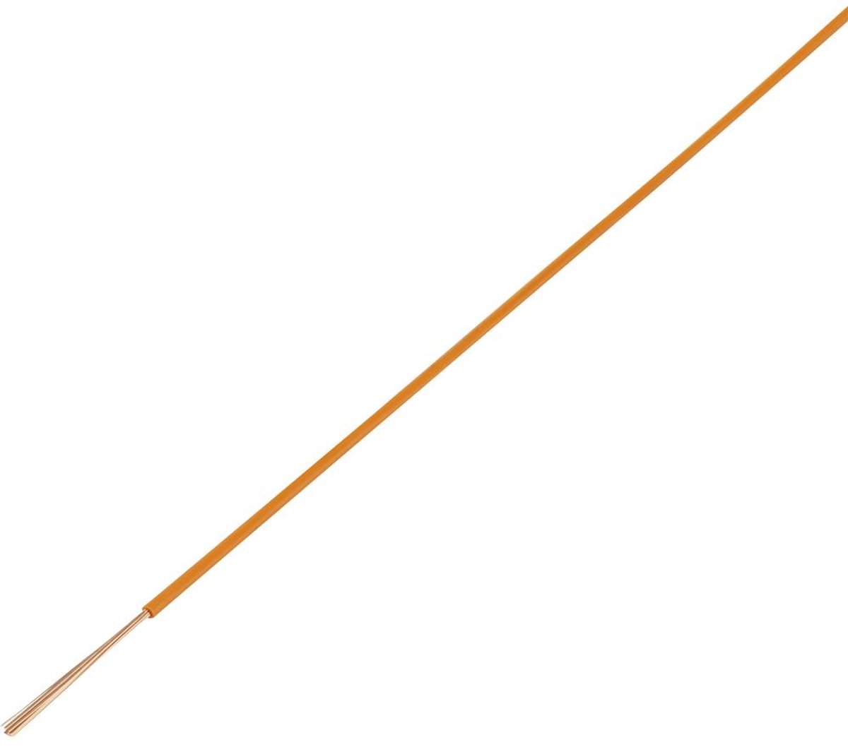 TRU COMPONENTS 1568696 Câble pour lautomobile FLRY-B 1 x 1.50 mm² orange 50 m