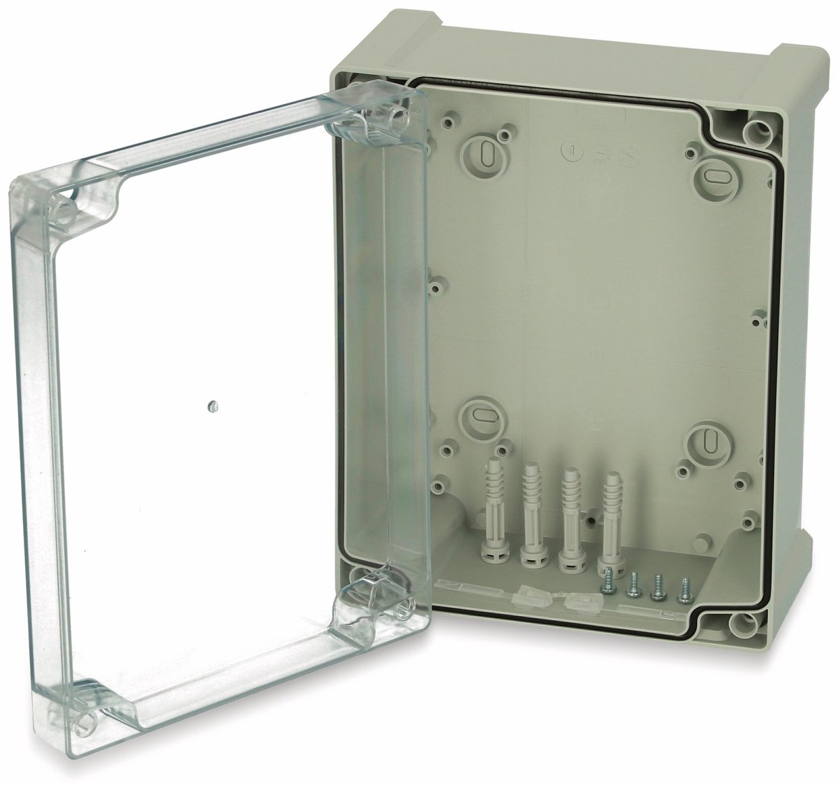 Boîtier universel Fibox 5824007 gris clair 240 x 191 x 107 x 107 Polycarbonate 1 pc(s)
