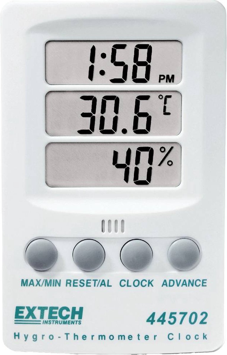 Extech 445702 Thermo-hygromètre blanc 445702