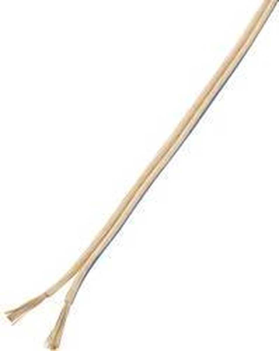 Câble haut-parleur TRU COMPONENTS TR19150-100 1568260 2 x 1.5 mm² transparent 100 m