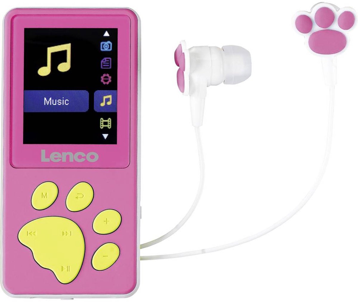 Lecteur CD portable Lenco Xemio-560PK rose