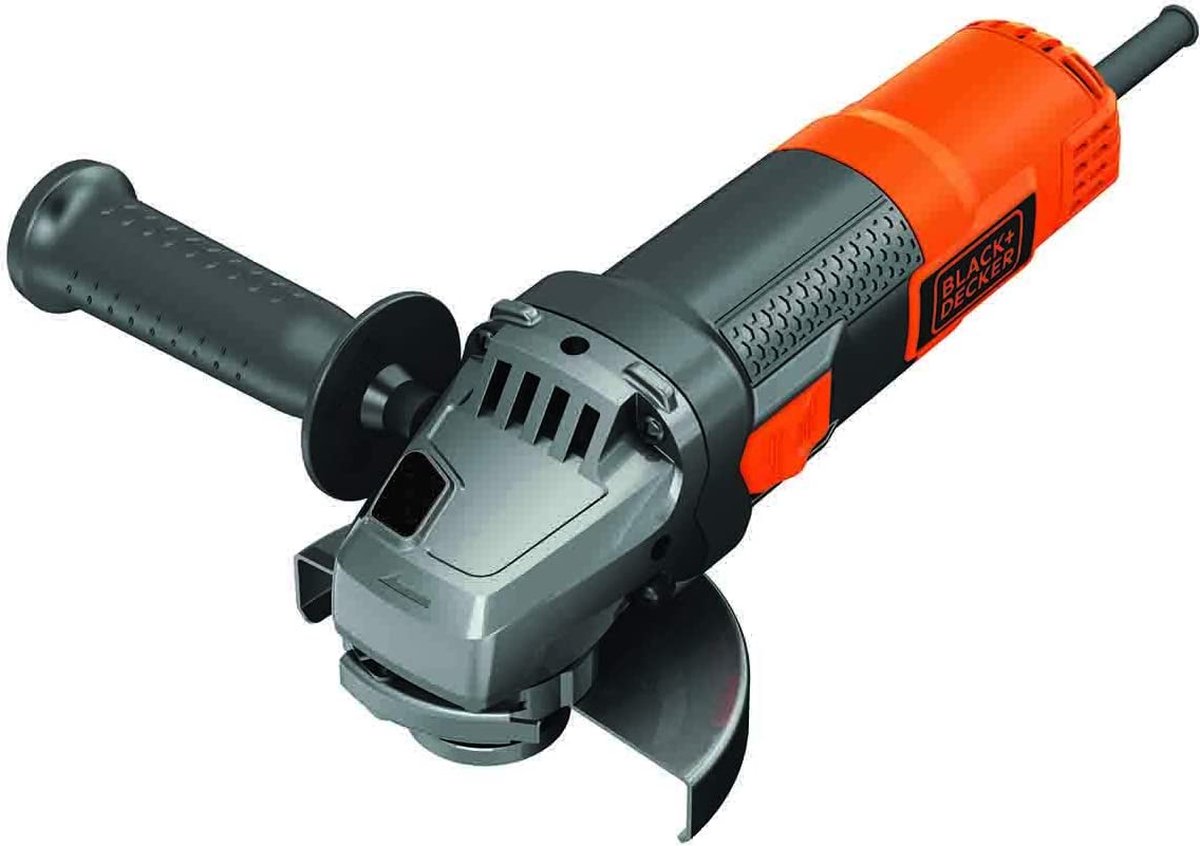 Meuleuse dangle Black & Decker BEG220-QS 125 mm + accessoires 900 W