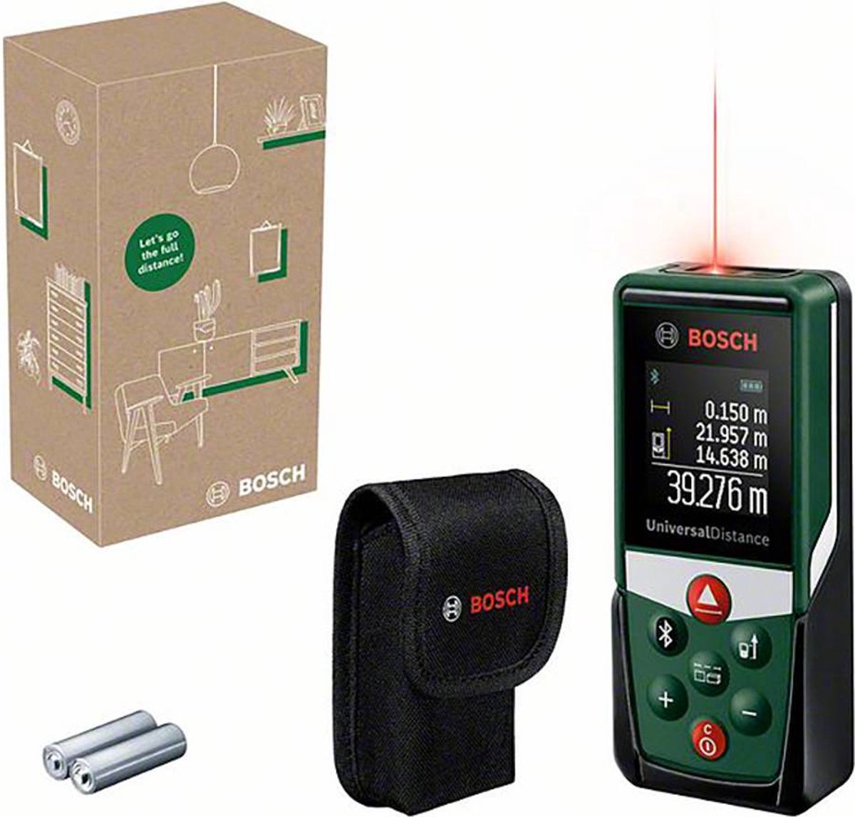 Bosch Home and Garden UniversalDistance 40C Télémètre laser Bluetooth 40 m