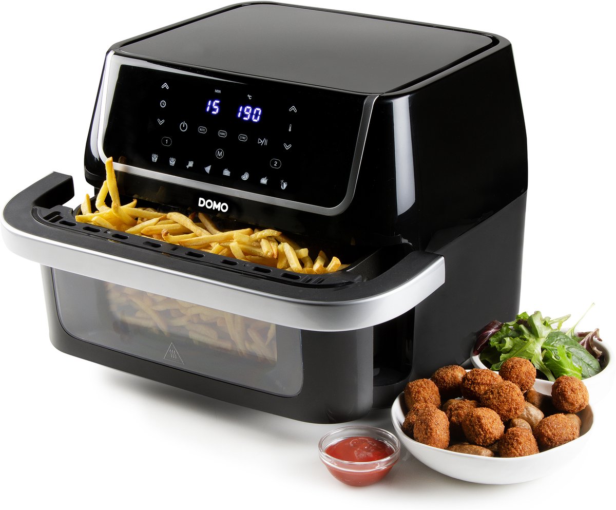DOMO Heißluft-Fritteuse 10L Friteuse 10 l
