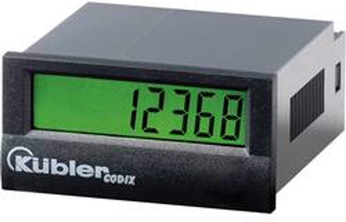 Fréquencemètre LCD Dimensions encastrées 45 x 22 mm Kübler Group Codix 136