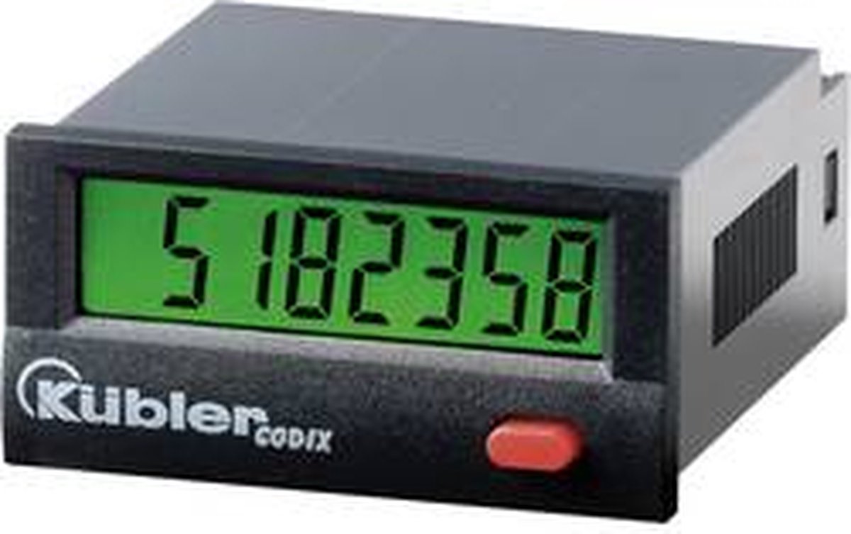 Kübler Group Compteur dimpulsions Codix 130 HB, Dimensions encastrées 45 x 22 mm, N/A