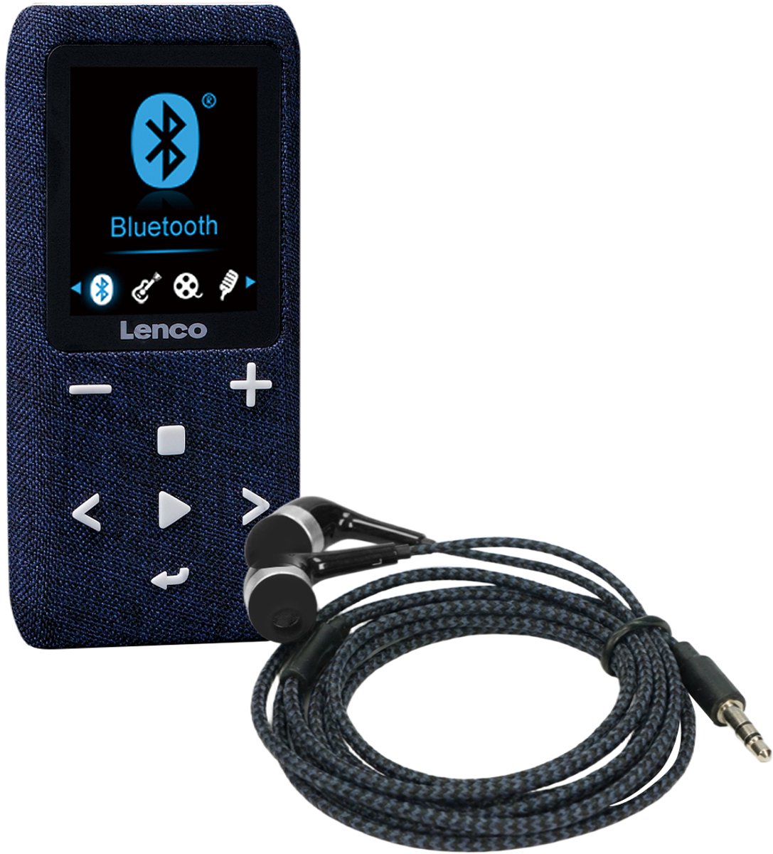 Lecteur CD portable Lenco Xemio-861BU bleu