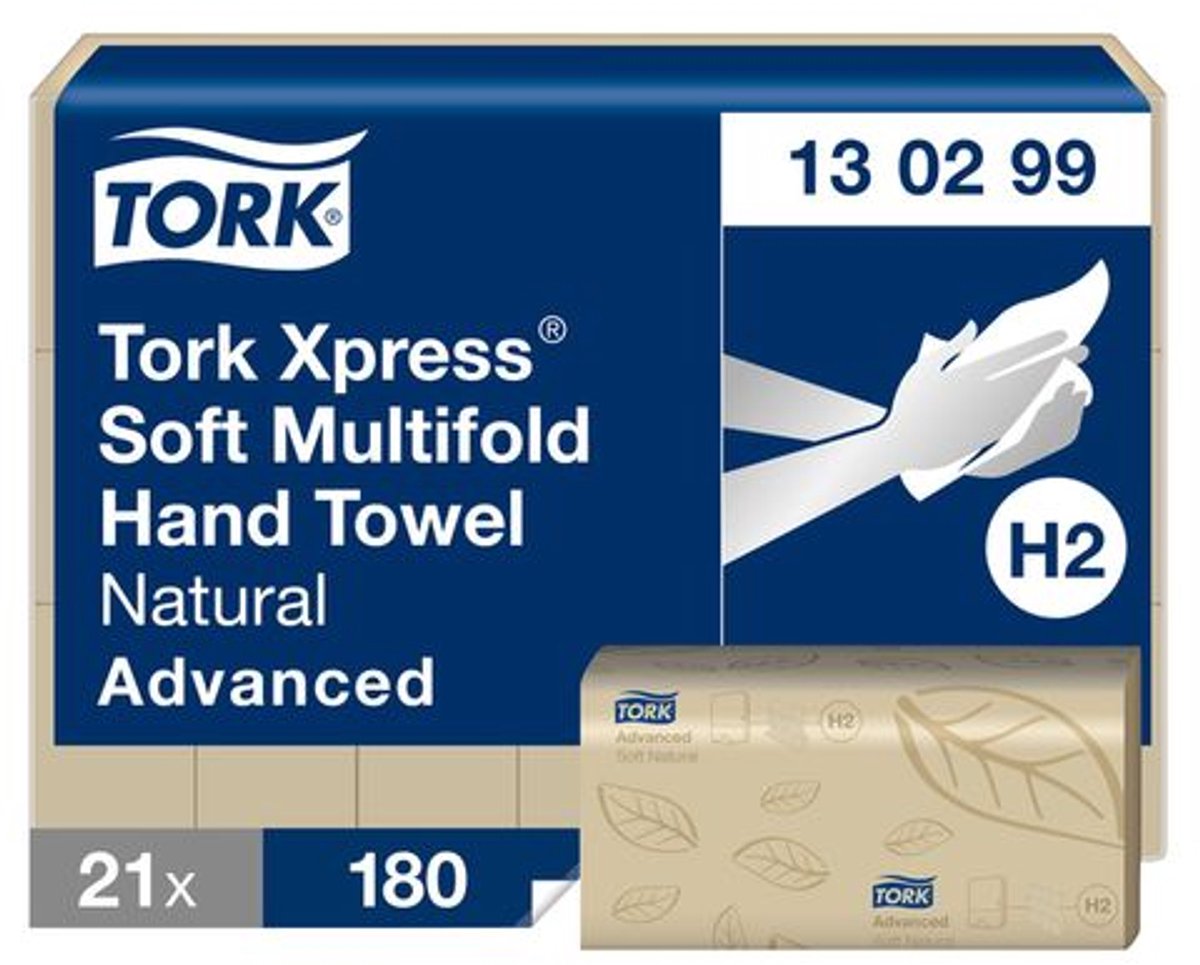 TORK 130299 Xpress Multifold Essuie-main en papier blanc 21 pc(s)