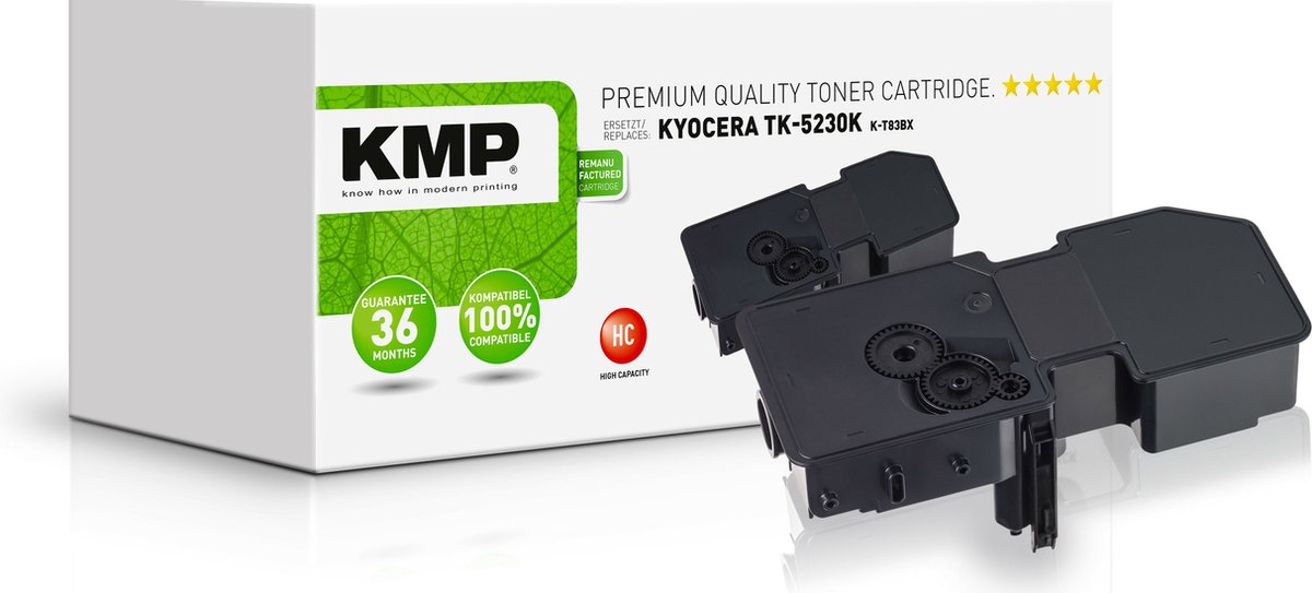Cassette de toner KMP K-T83BX remplace Kyocera TK-5230K compatible noir 2600 pages