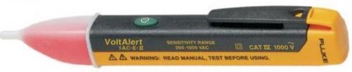 Détecteur de tension sans contact Fluke 1AC-II CAT IV 1000 V LED, Acoustique