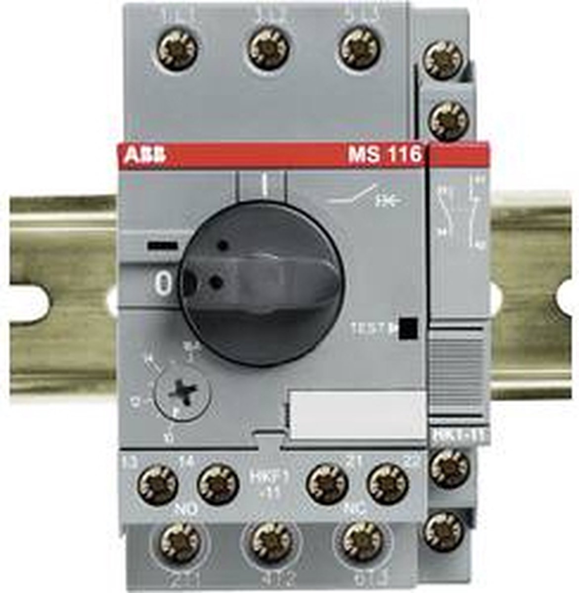 Disjoncteur de protection moteur réglable ABB MS 116-16,0 1SAM 250 000 R1011 690 V/AC 16 A 1 pc(s)