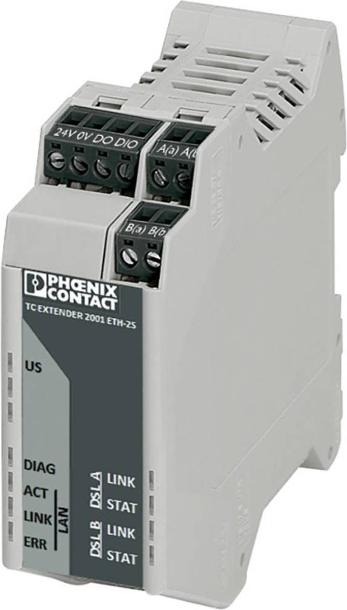Dispositif dextension dEthernet administrable Phoenix Contact TC EXTENDER 2001 ETH-2S 2702409 1 pc(s)