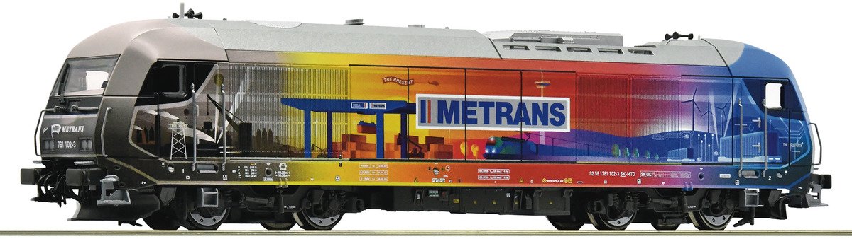 Roco 7310049 Locomotive diesel 761 102-3 H0 de la métrique