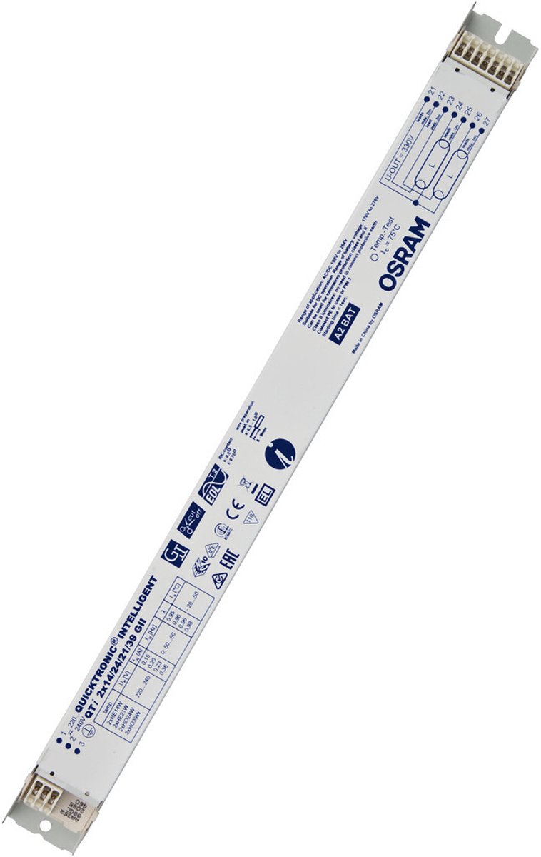 OSRAM HOMELIGHTING Lampada fluorescente compatta, Lampade fluorescenti 4008321383396 Ballast elettronico 78 W (2 x 39 W)