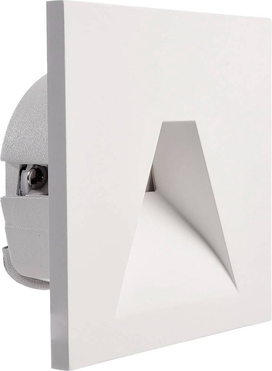 Deko Light 620175 Alwaid 2 Set Applique à LED encastrable CEE: G (A - G) LED LED intégrée 4 W blanc (RAL 9016)