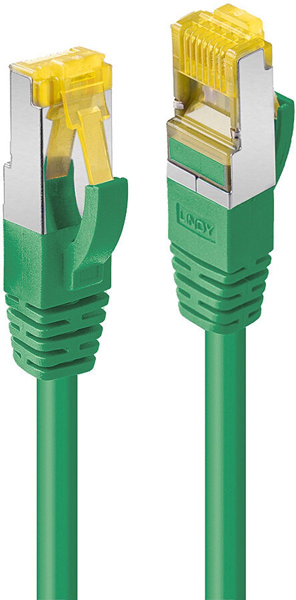 LINDY 47653 RJ45 Câble réseau, câble patch CAT 7 S/FTP 15.00 m vert contacts dorés 1 pc(s)