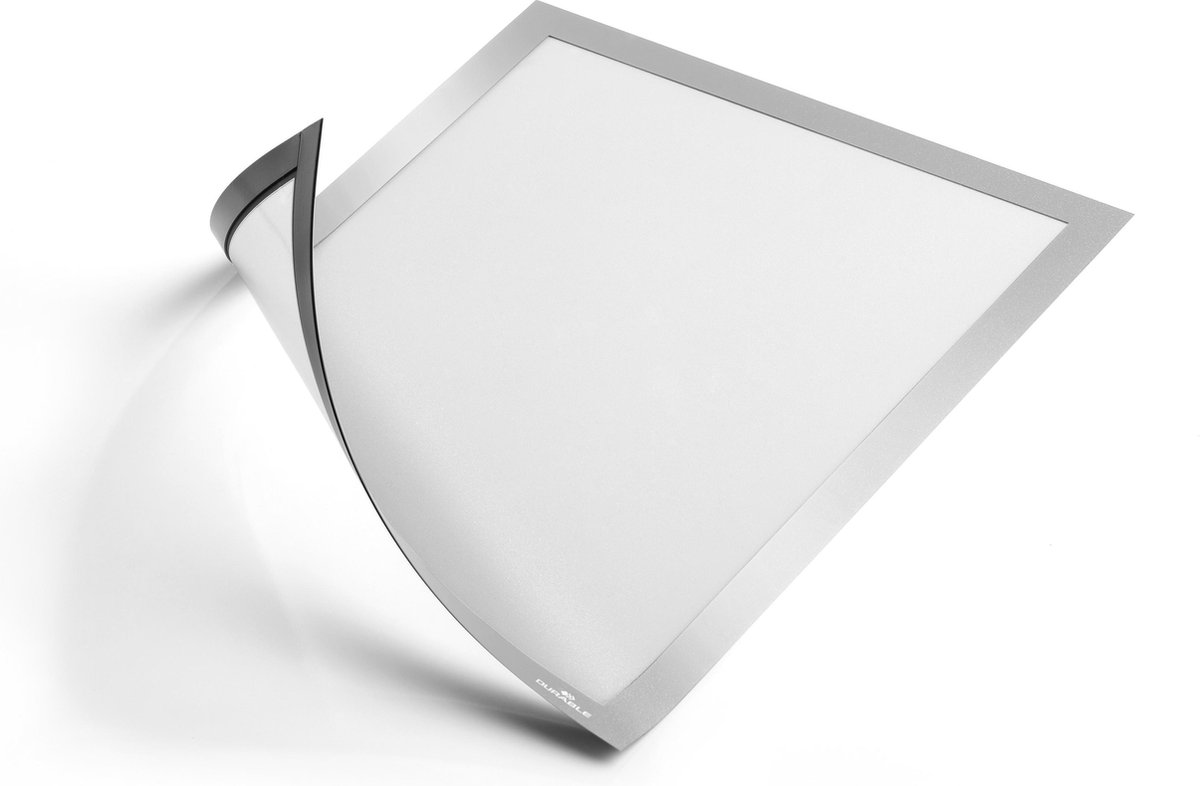 Durable 486923 DURAFRAME MAGNETIC A4 - 4869 Cadre dinformation magnétique DIN A4 argent (l x H) 238 mm x 324 mm 5 pc(s)
