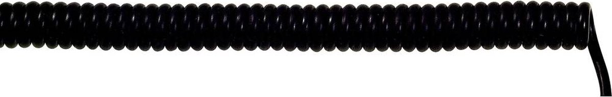 LAPP 73220257 Câble spiralé UNITRONIC® SPIRAL 300 mm / 1200 mm 5 x 0.25 mm² + 5 x 0.25 mm² noir 1 pc(s)