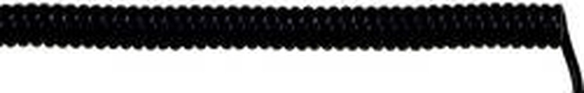 LAPP 73220246 Câble spiralé UNITRONIC® SPIRAL 200 mm / 800 mm 3 x 0.25 mm² noir 1 pc(s)
