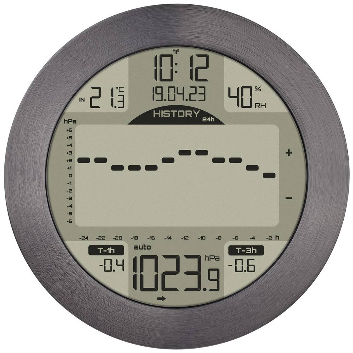 Station météo numérique numérique TFA Dostmann 35.1124.10 anthracite