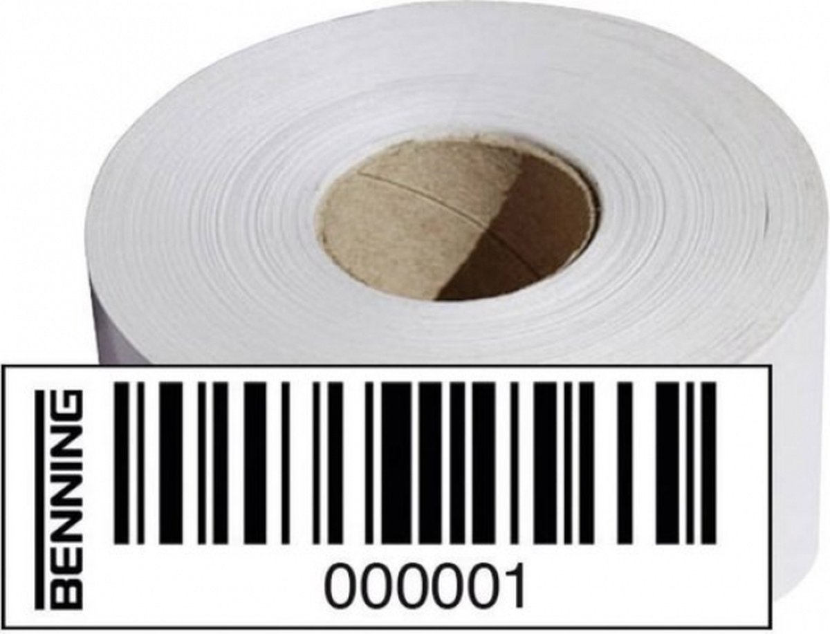 Benning 756301 756301 Étiquettes de codes-barres 1 pc(s)
