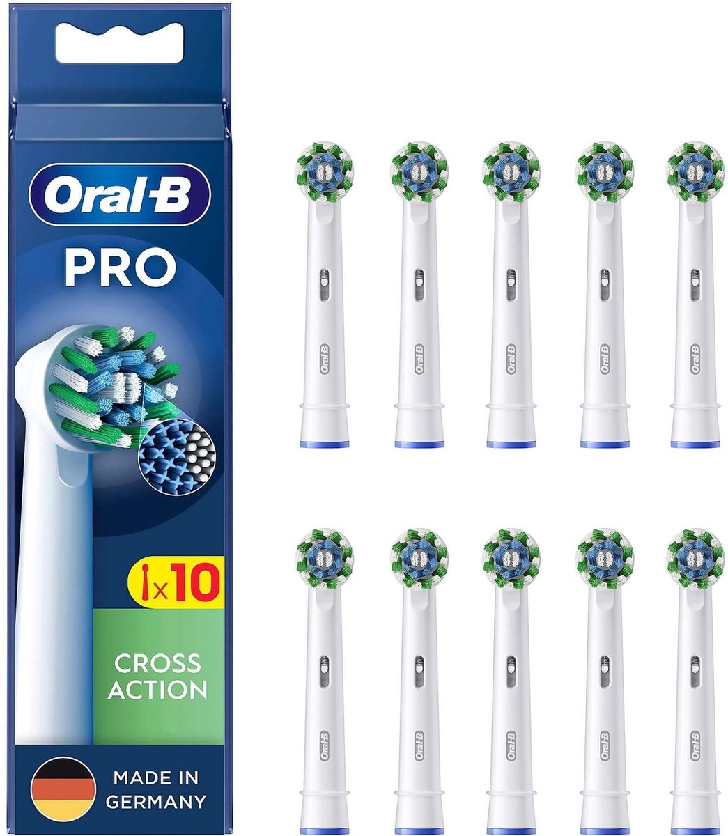Oral-B Cross Action Têtes de brosse à dents électrique 10 pc(s) blanc