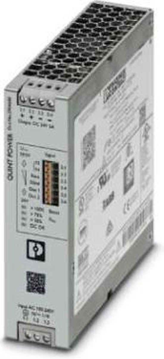 Alimentation rail DIN Phoenix Contact QUINT4-PS/1AC/24DC/5 2904600 24 V/DC 5 A 120 W 1 x 1 pc(s)