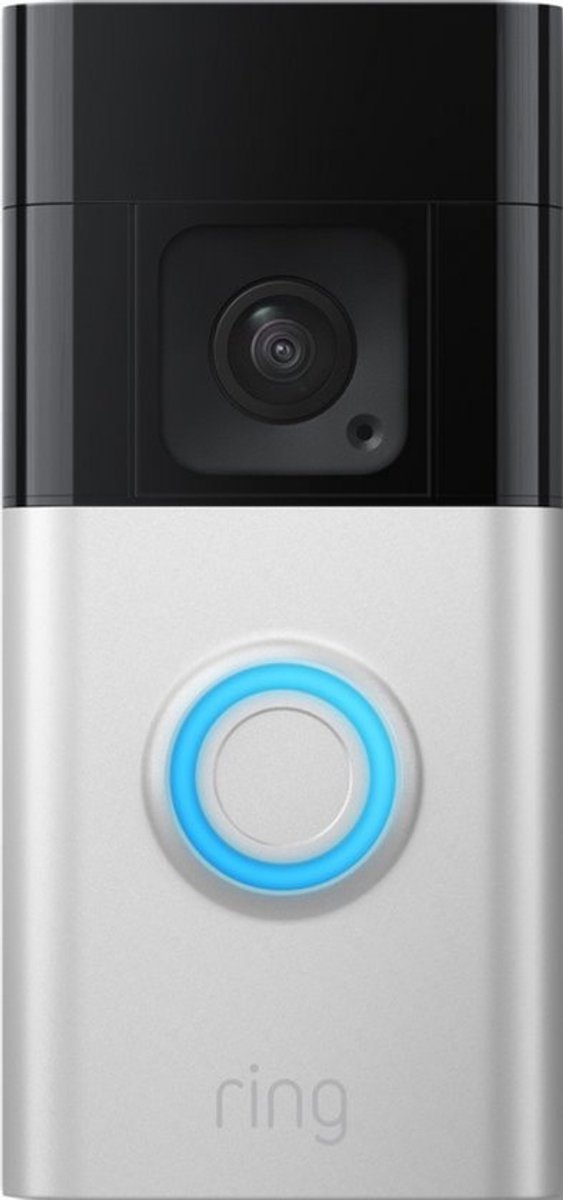 ring Video Doorbell Plus Interphone vidéo IP Wi-Fi Station extérieure nickel (mat), noir