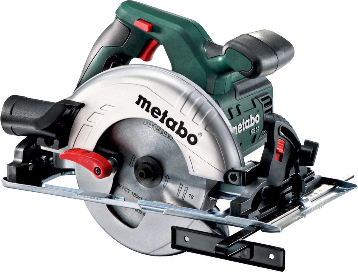 Metabo KS 55 Scie circulaire portative Profondeur de coupe max. (90°) 55 mm 670 W