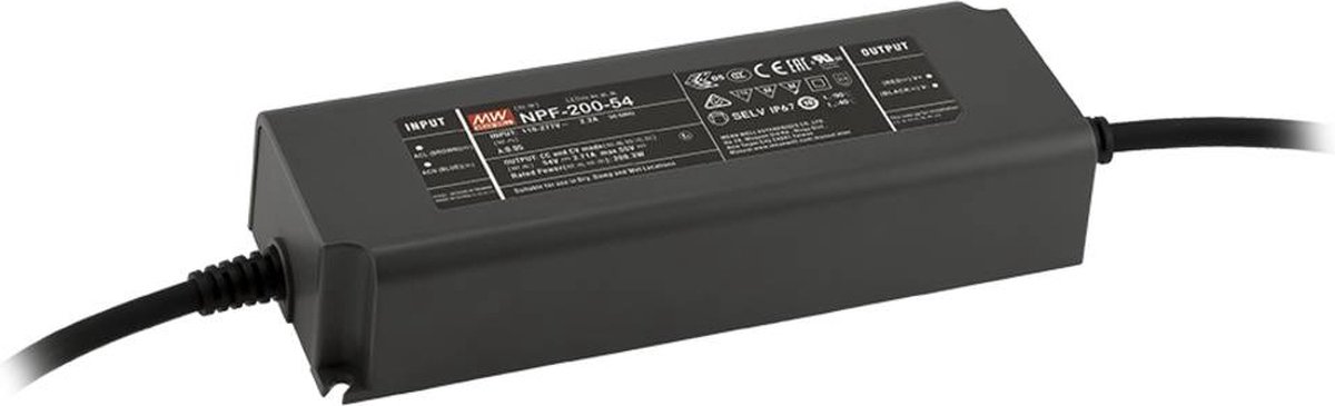 MEAN WELL Driver de LED à tension constante, à courant constant 199.2 W 8.3 A non dimmable 1 pc(s)