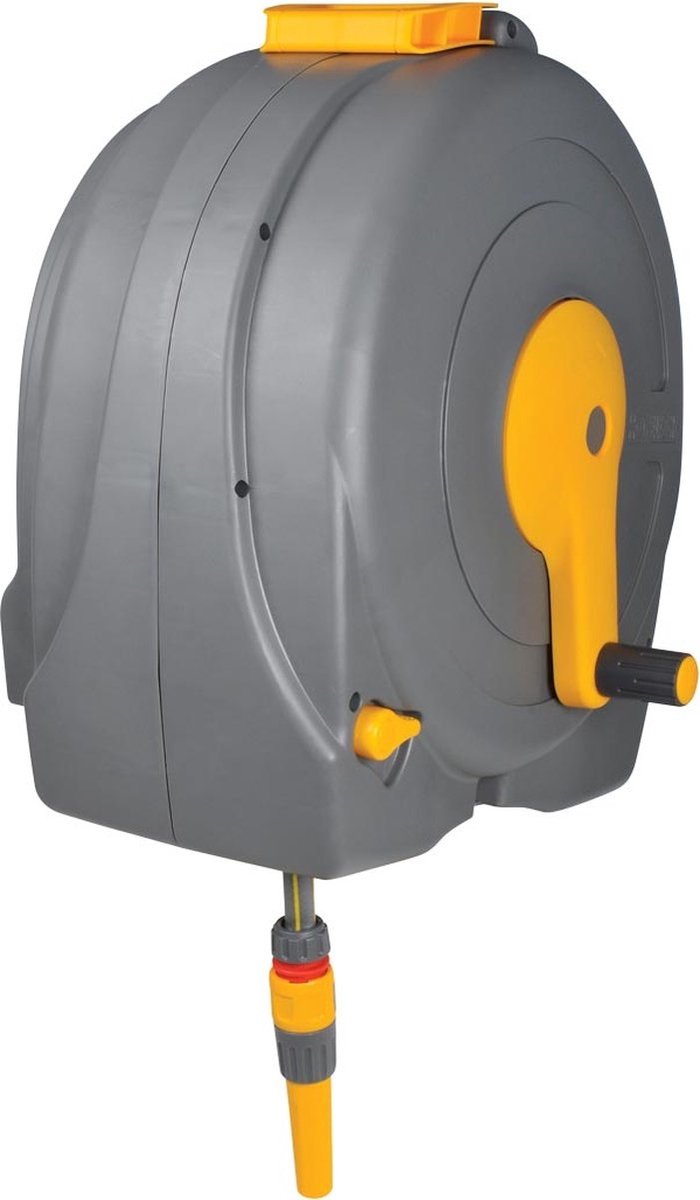 Hozelock 2496R0000 Fast Reel Dévidoir de tuyau 40 m 1/2 pouce 1 pc(s) gris, jaune