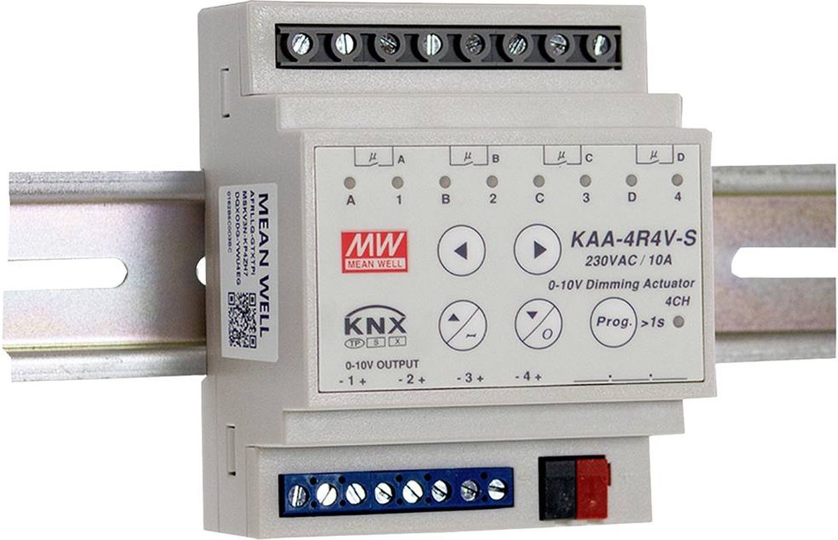 MEAN WELL KAA-4R4V-10S Actionneur de gradation 4 canaux
