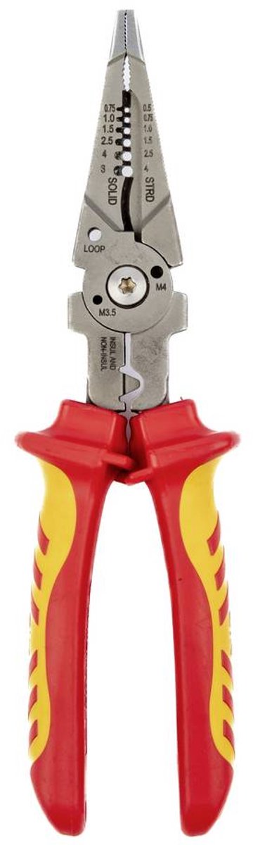 C.K T3910 210-RND pour lélectronique et la mécanique de précision Pince multifonction 210 mm
