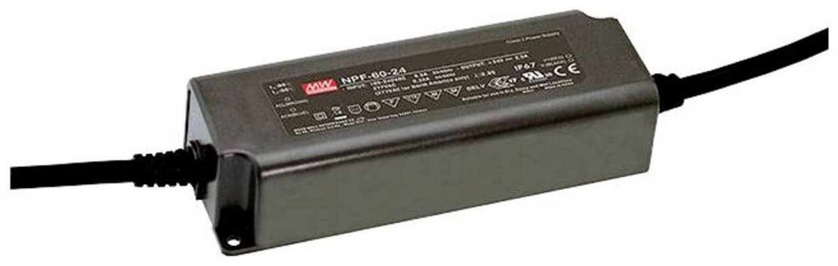 Driver LED MEAN WELL NPF-60-48 48 V 1.25 A Courant constant+tension constante