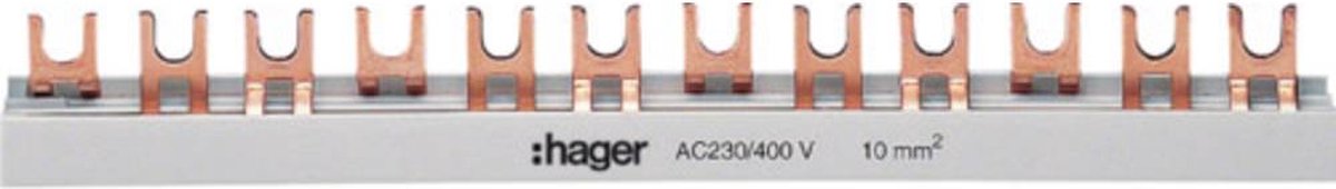 Hager KDN363B HAGER KDN363B Accessoire pour disjoncteur Rail de phase multicolore 1 pc(s)