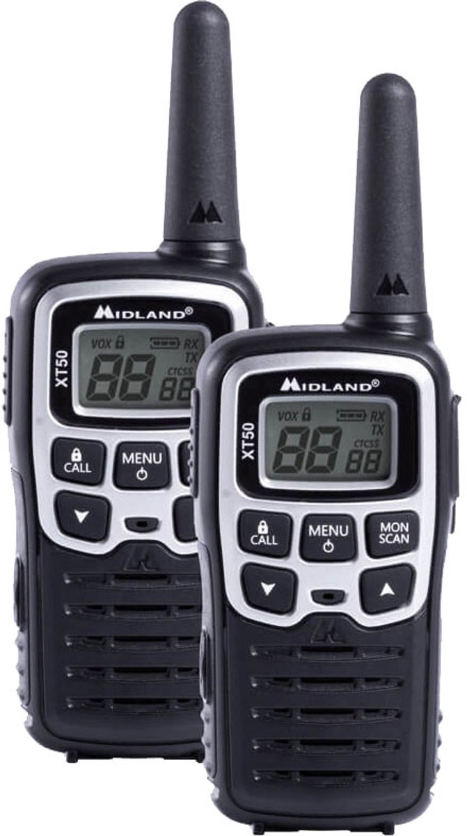 Midland XT50 C1178 Talkie-walkie PMR jeu de 2