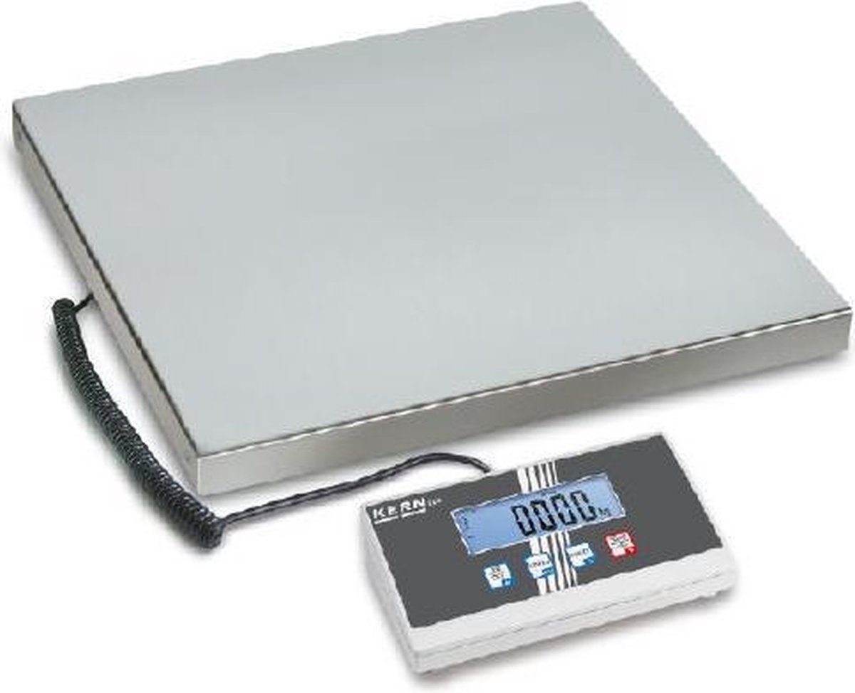Balance à plate-forme Kern EOB 150K50L Plage de pesée (max.) 150 kg Lisibilité 50 g sur bloc dalimentation argent